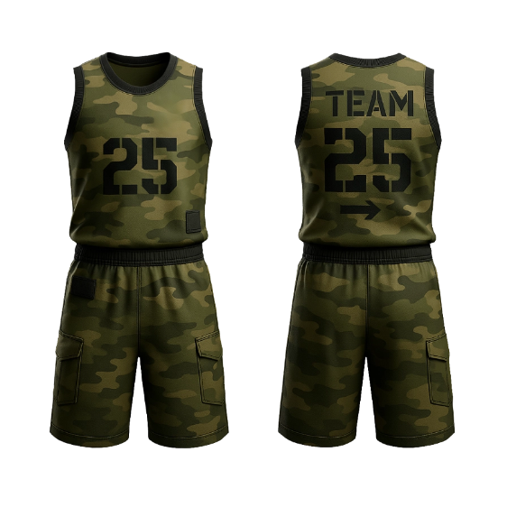 0813 (64) Basketball uniform